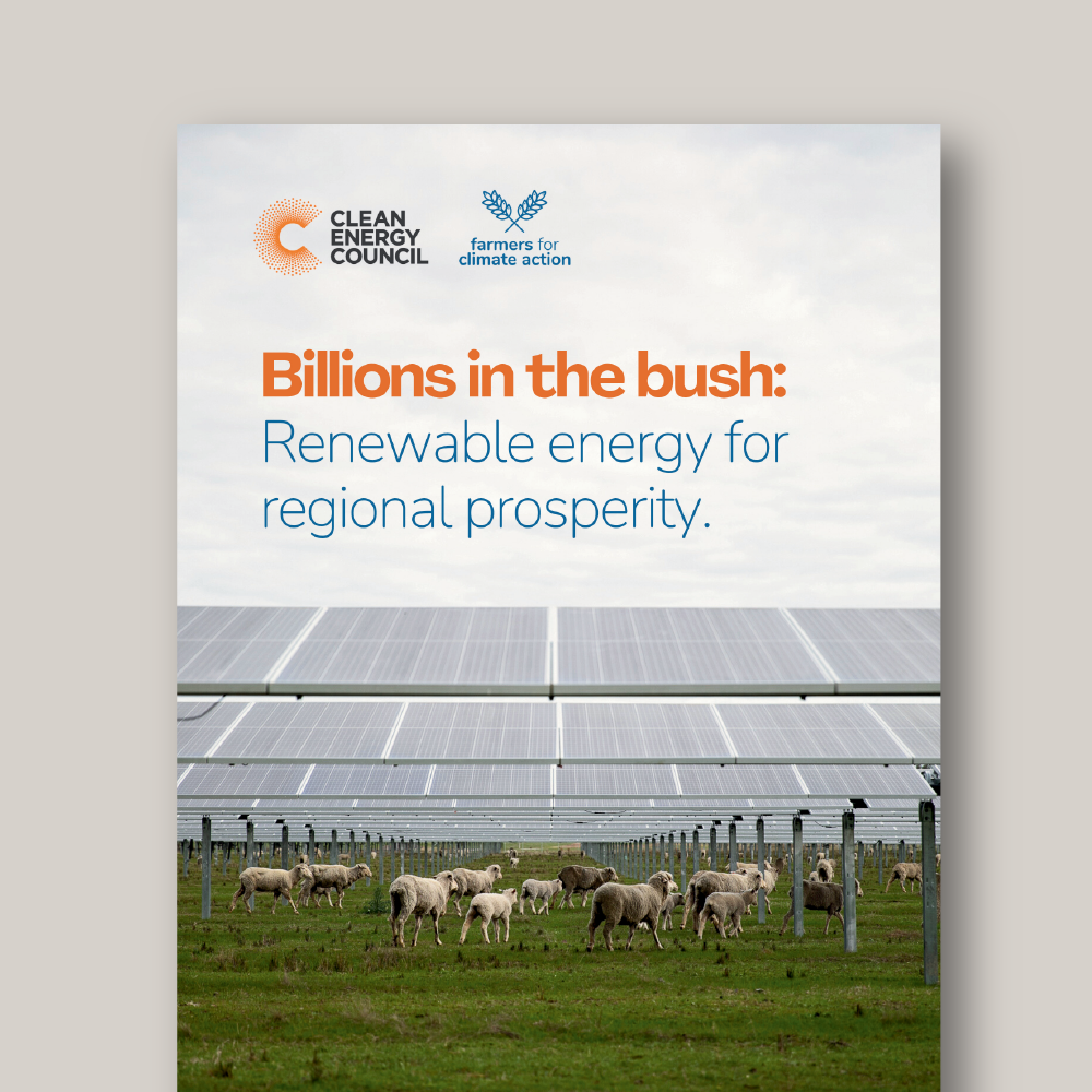 Billions in the bush: Renewable energy for regional prosperity